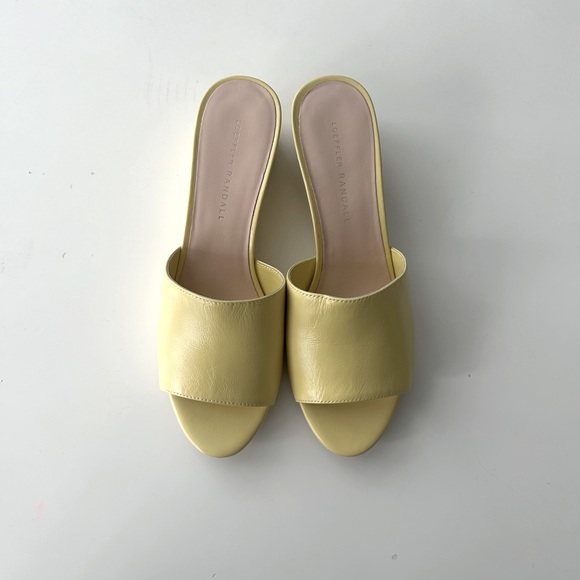 Loaffler Randall Tilly wedge in Limoncello - Picture 5 of 10